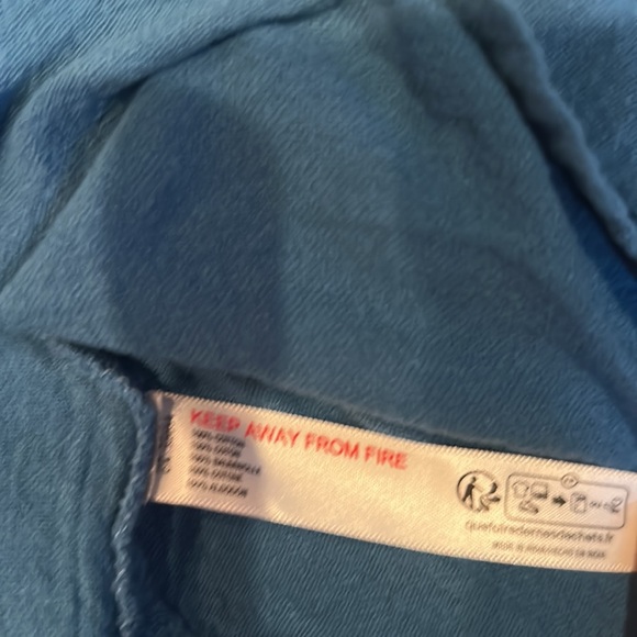 NWOT FREE PEOPLE sunnier with you mini Blue  Dress size small - Picture 7 of 10